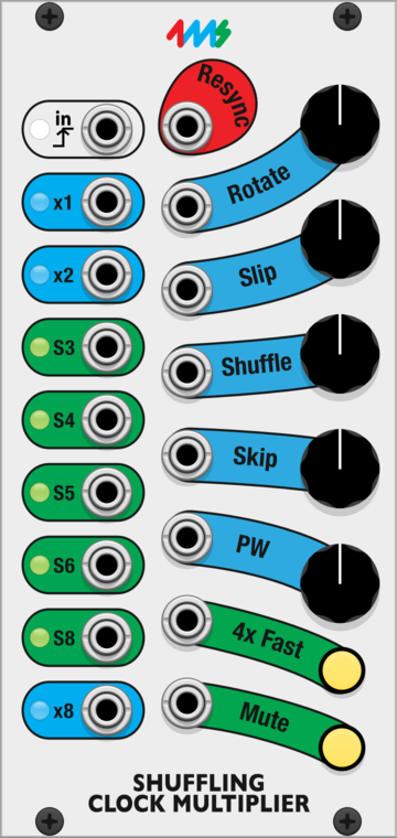 Shuffling Clock Multiplier