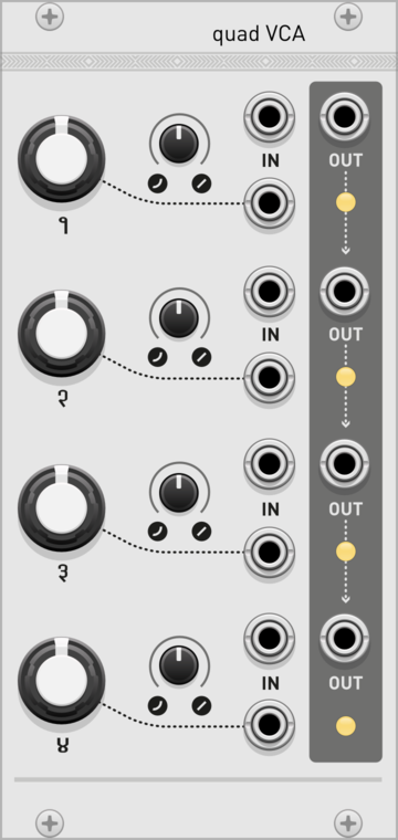 Quad VCA