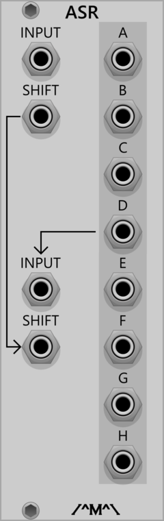 Analogue Shift Register