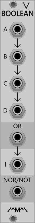 Boolean OR Gate