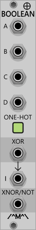 Boolean XOR Gate