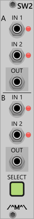 Manual DPDT Switch