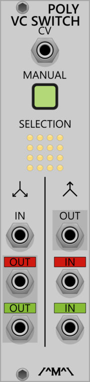 Polyphonic Voltage Controlled Switch