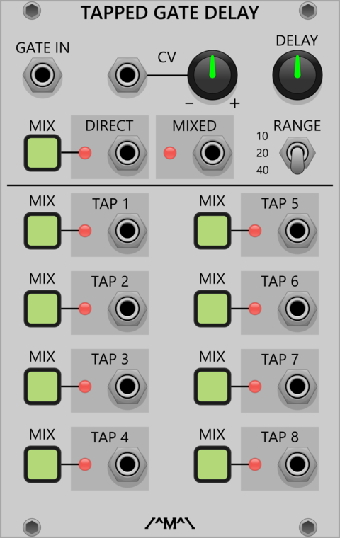 Tapped Gate Delay