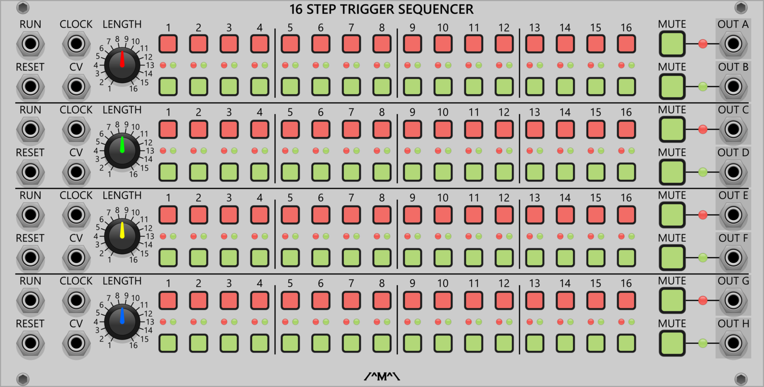 Trigger Sequencer (16 Step)