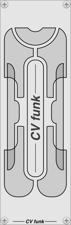 CV funk Blank 8HP