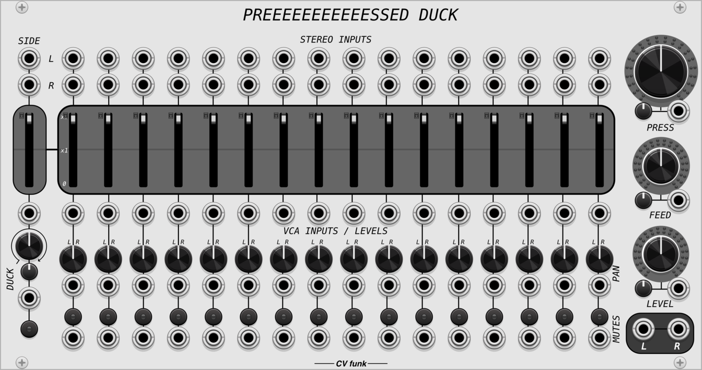 Preeeeeeeeeeessed Duck