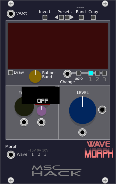 Wave morph Oscillator