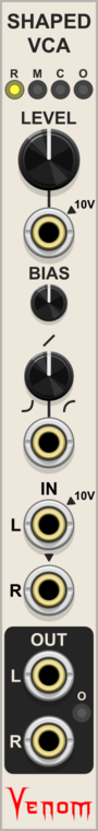 Shaped VCA