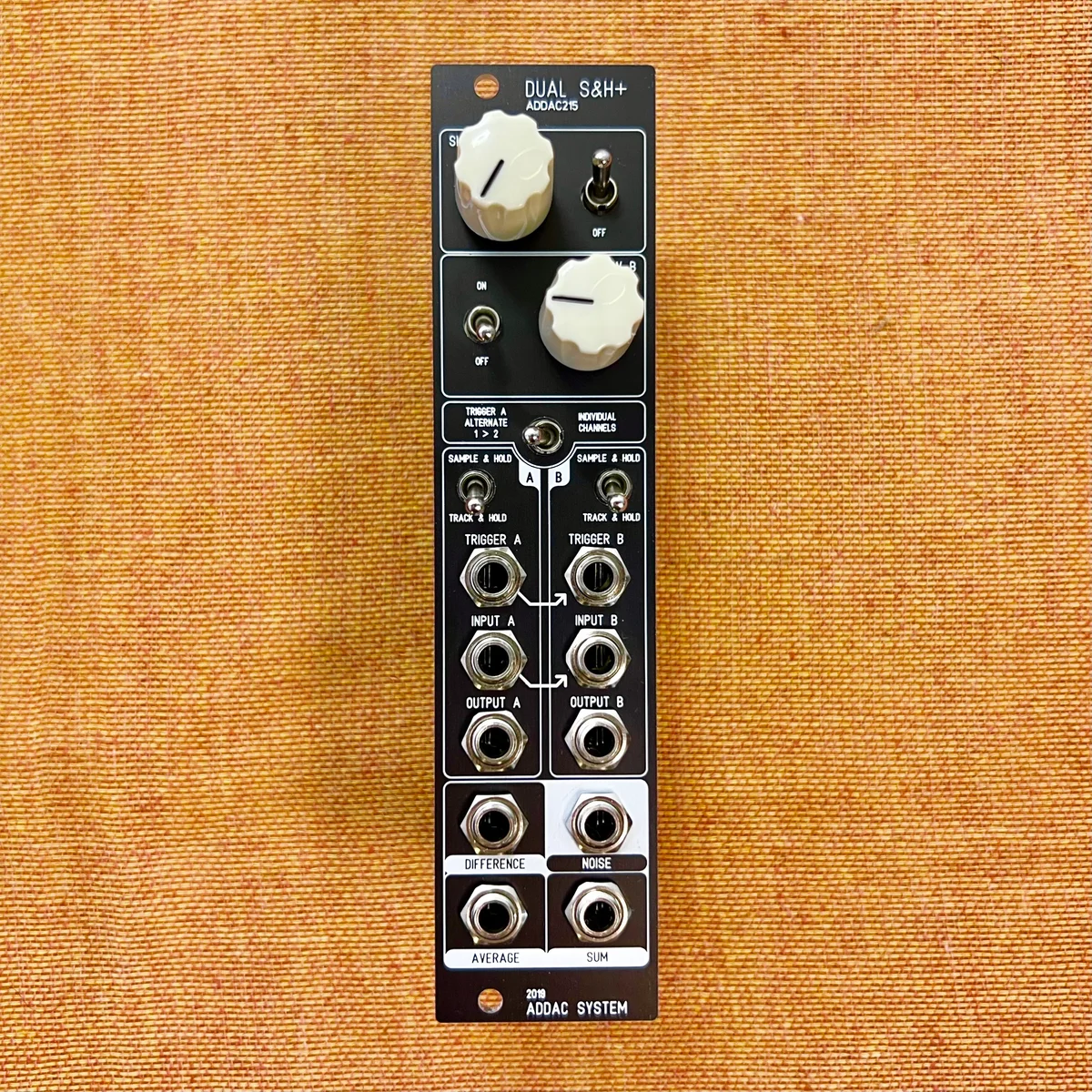 ADDAC System: ADDAC215 Dual S&H+