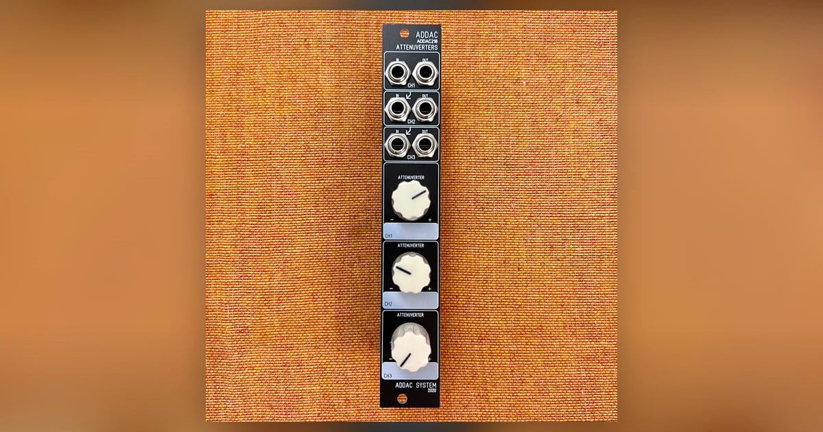 ADDAC System: ADDAC218 Attenuverters | Takazudo Modular