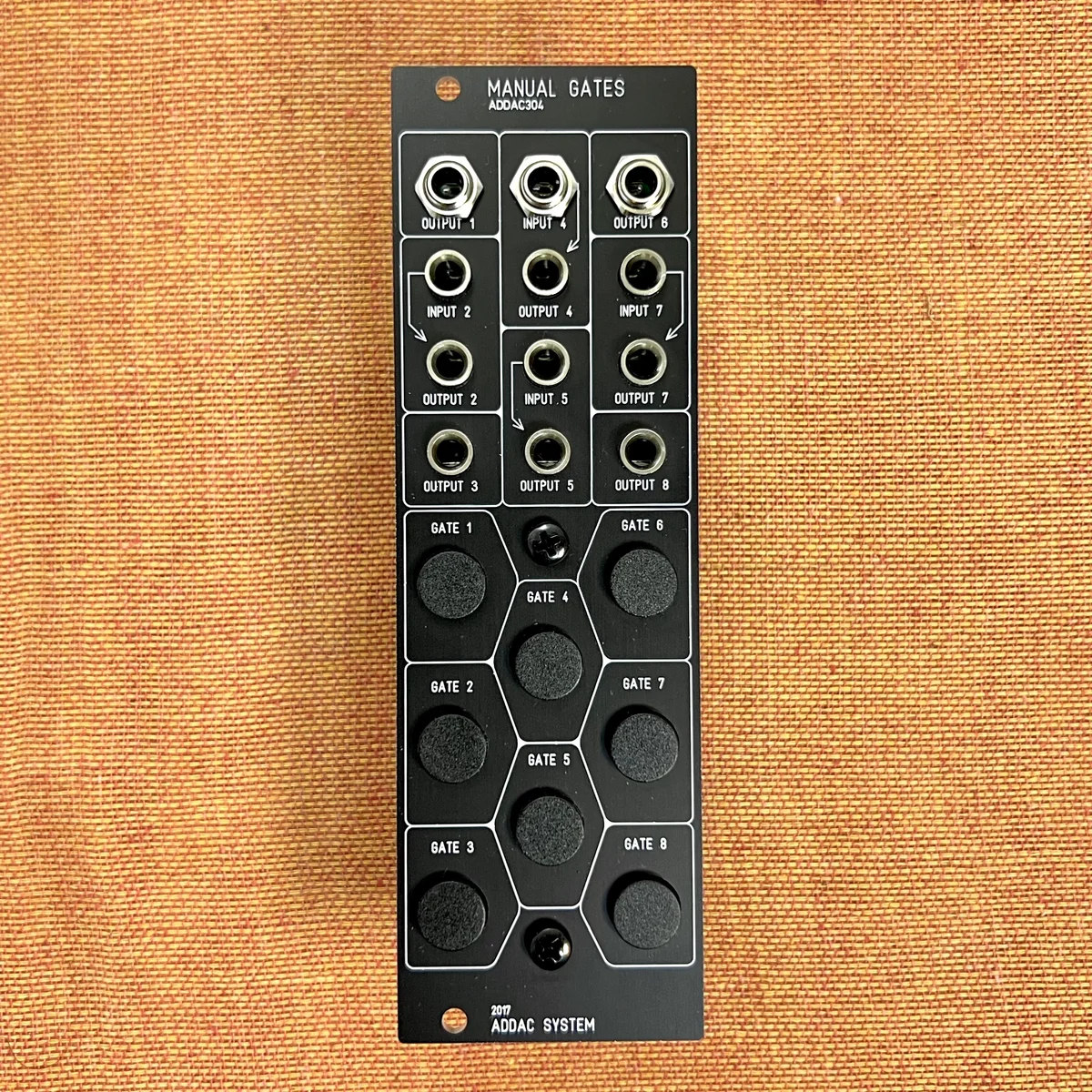 ADDAC System: ADDAC304 Manual Gates