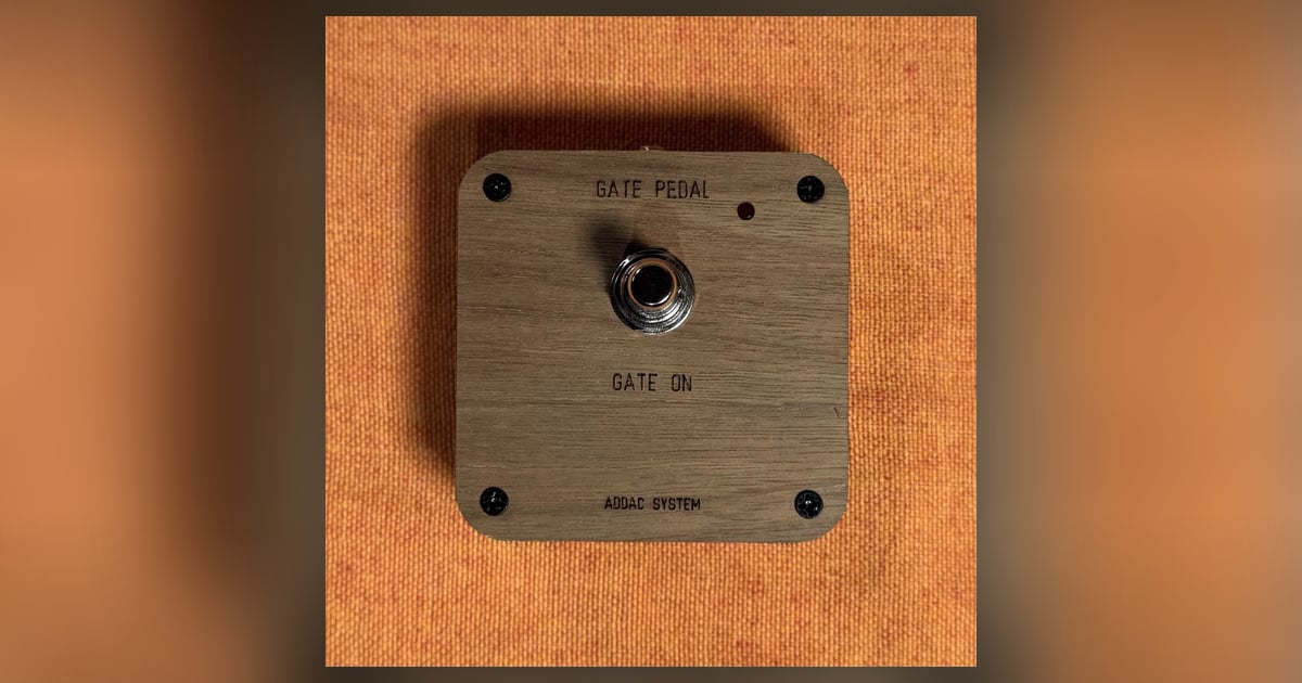 ADDAC System: ADDAC312 Gate Pedal | Takazudo Modular