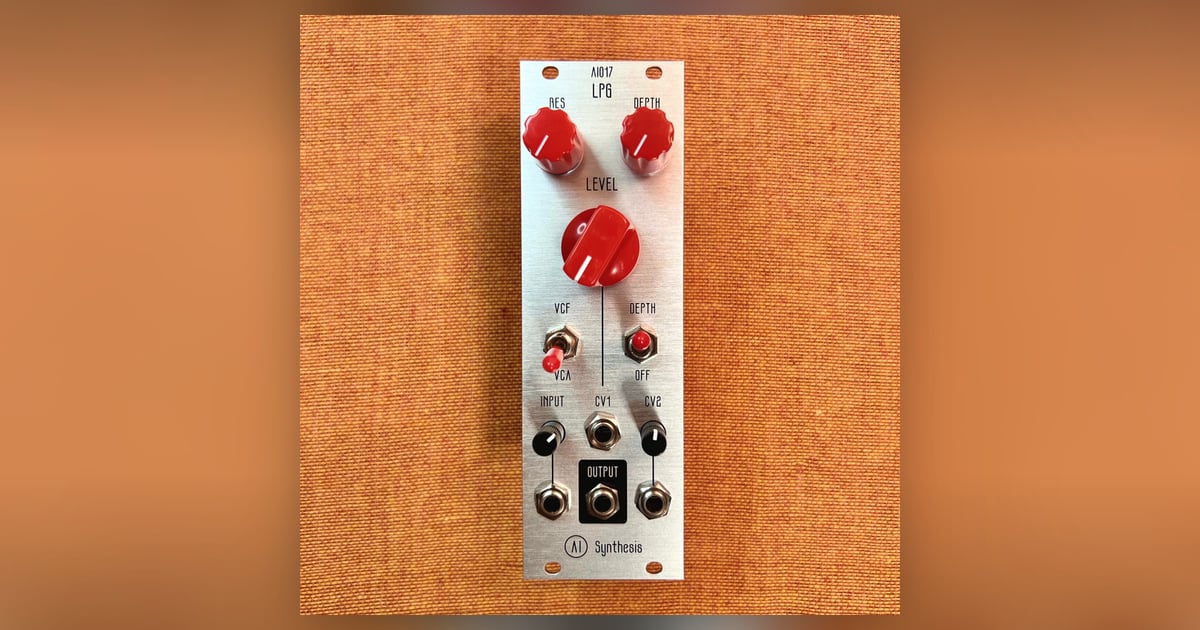 AI Synthesis: AI017 Low Pass Gate | Takazudo Modular