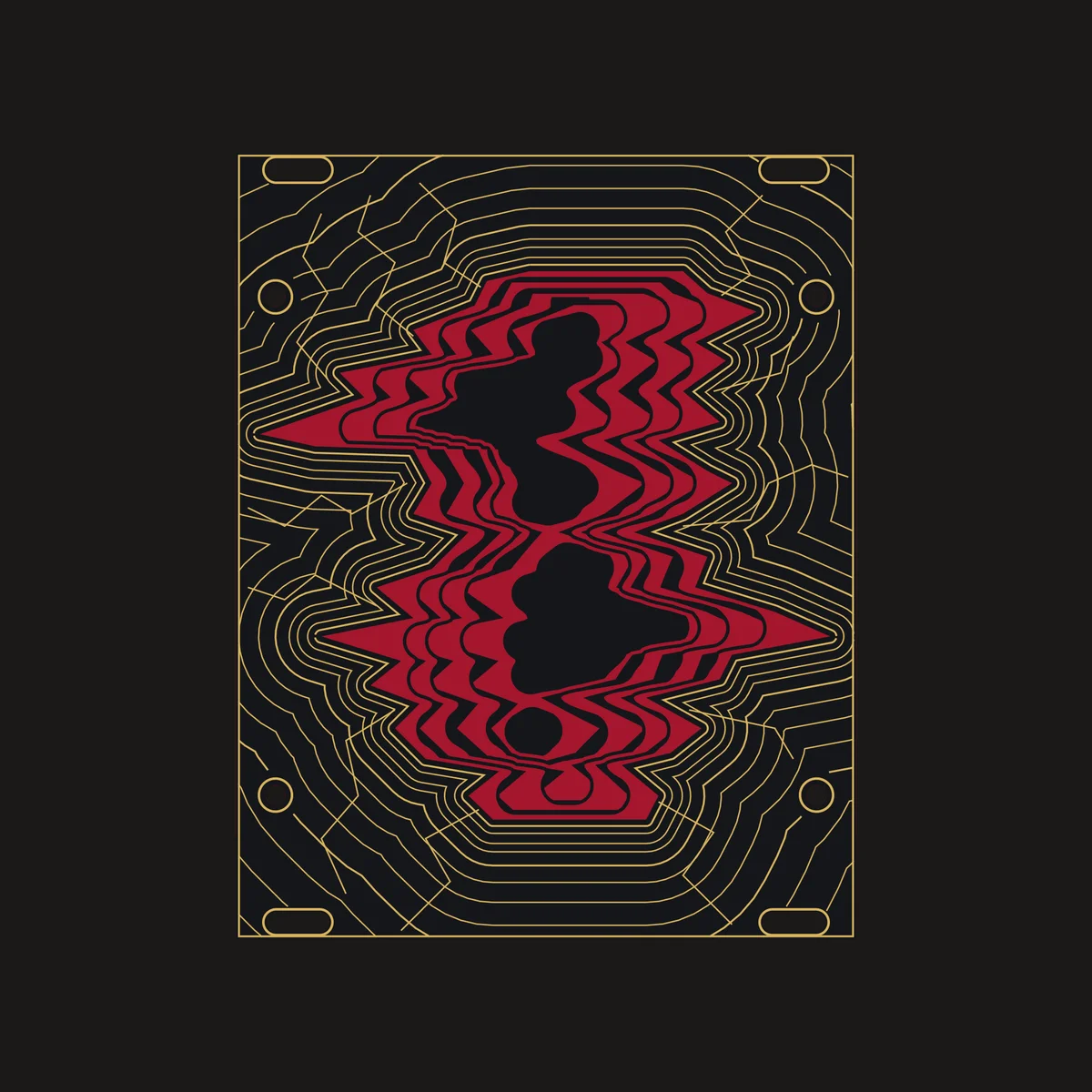 Takazudo Modular: ブランクモジュール Fault Line