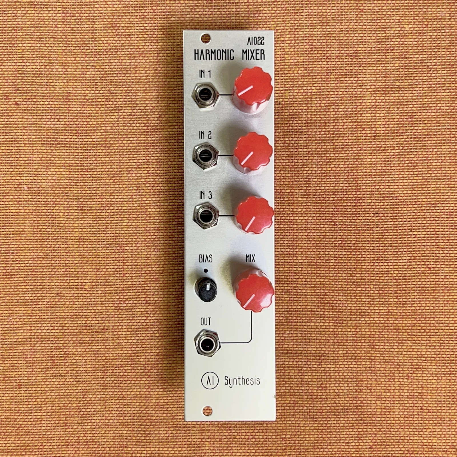 AI Synthesis: AI022 Harmonic Mixer (Aluminium Panel)