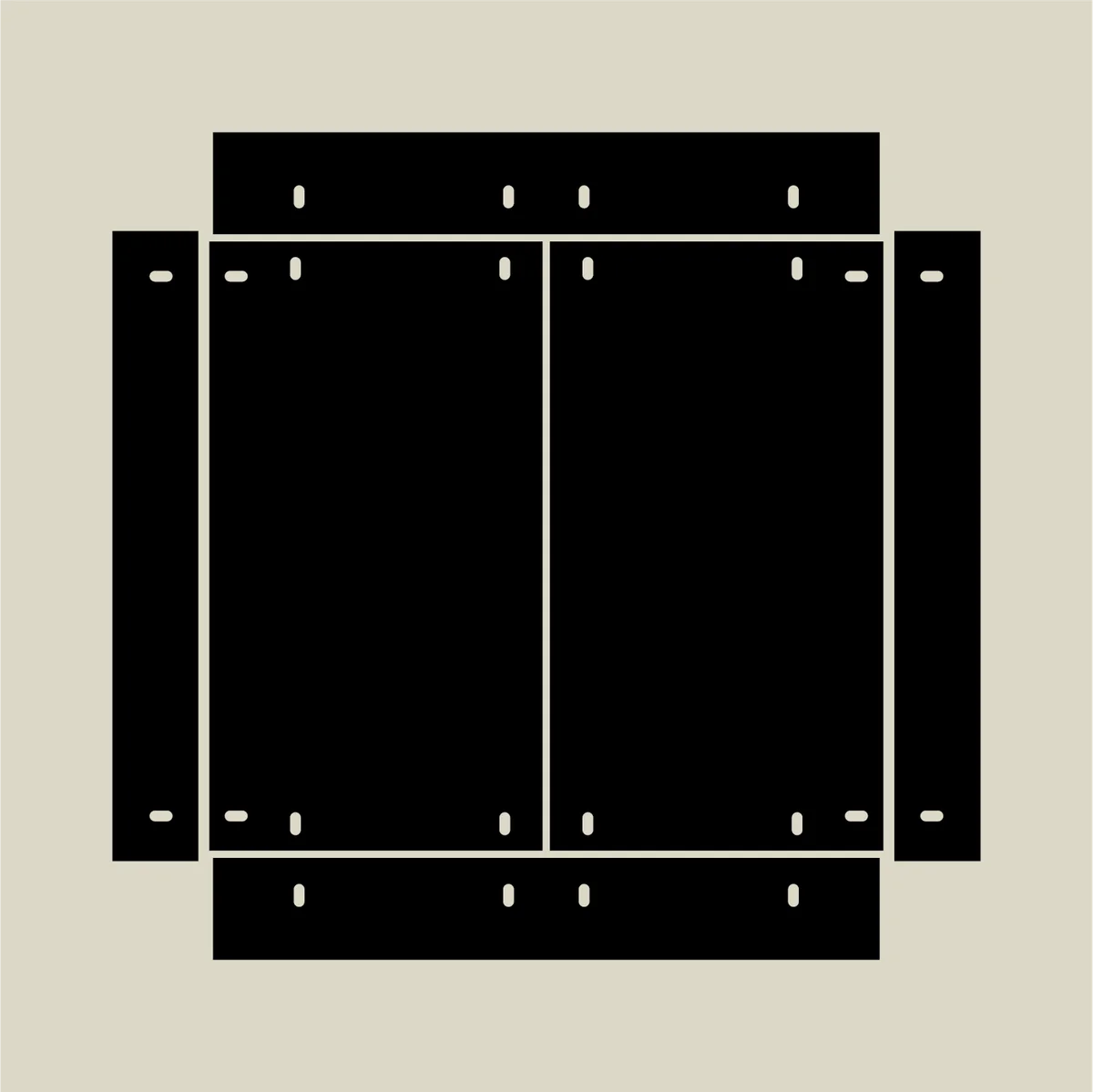 フタの展開図1