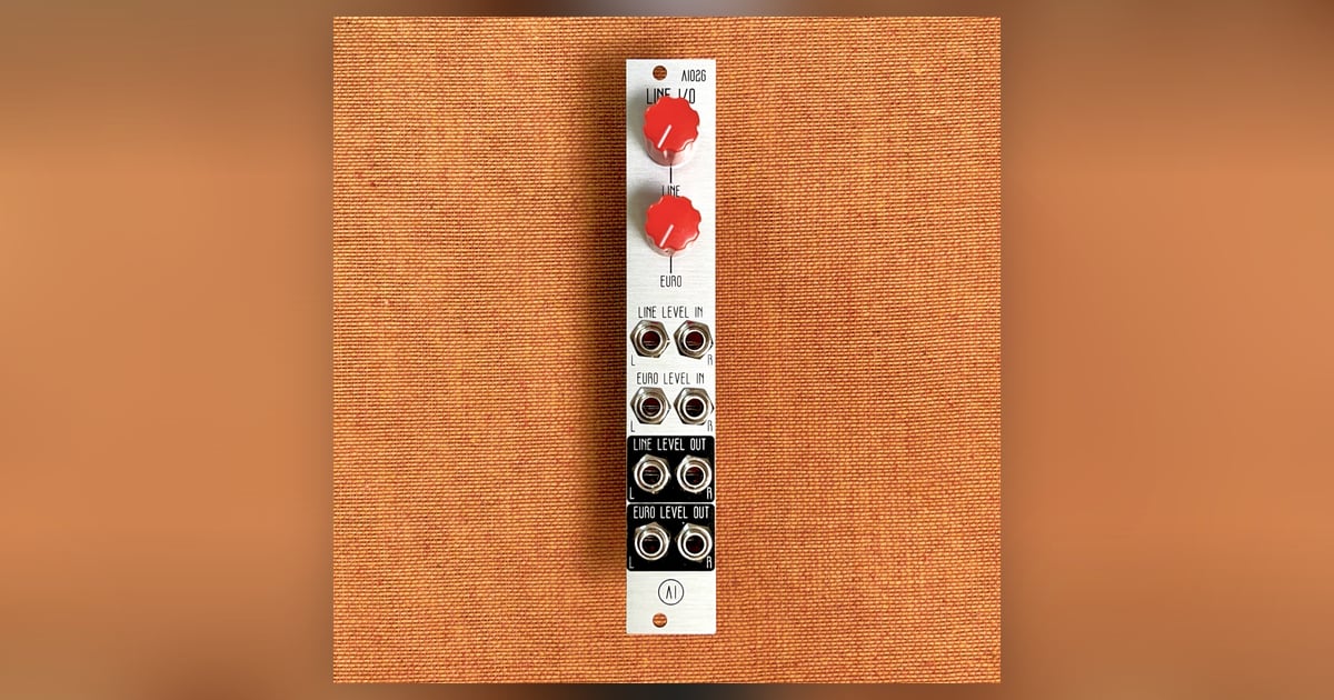 AI Synthesis: AI026 Line I/O Interface | Takazudo Modular