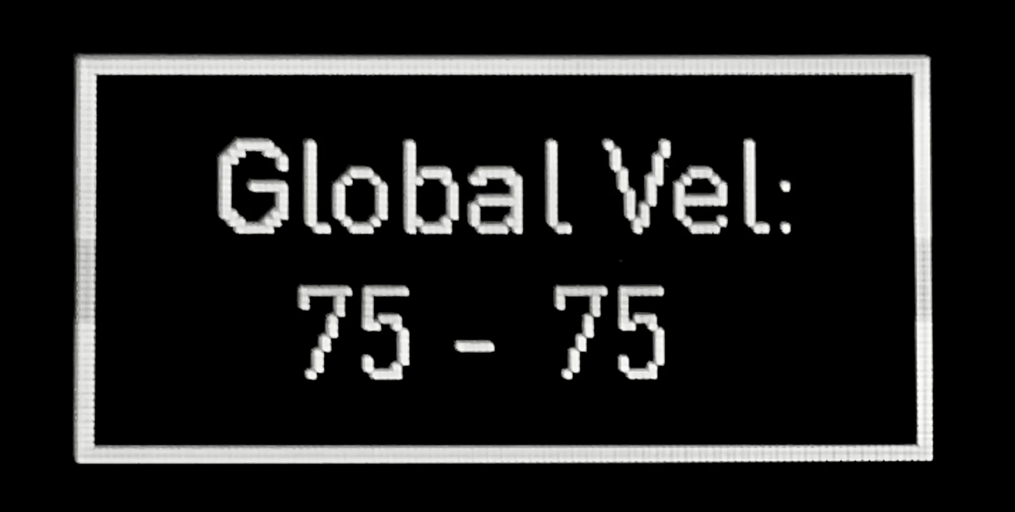 ディスプレイ: Velocity
