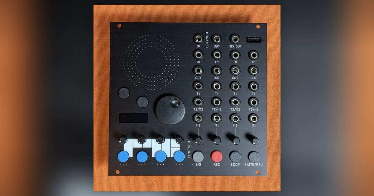 RYK Time Slice 4ch ルーパー モジュラーシンセ RYK Modular: Time Slice | Takazudo Modular
