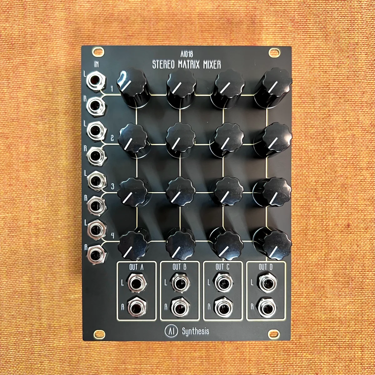 AI018 Stereo Matrix Mixer (Black)