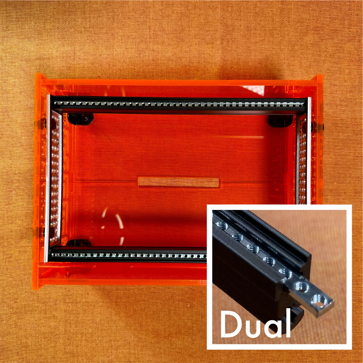 zudo-block-40 Orange-Dual