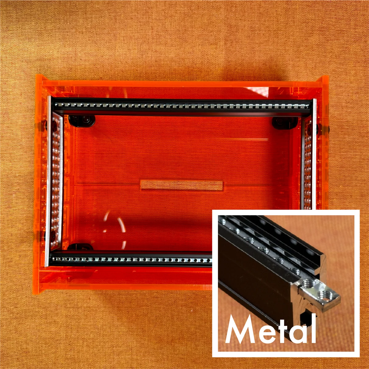 zudo-block-40 Orange-Metal