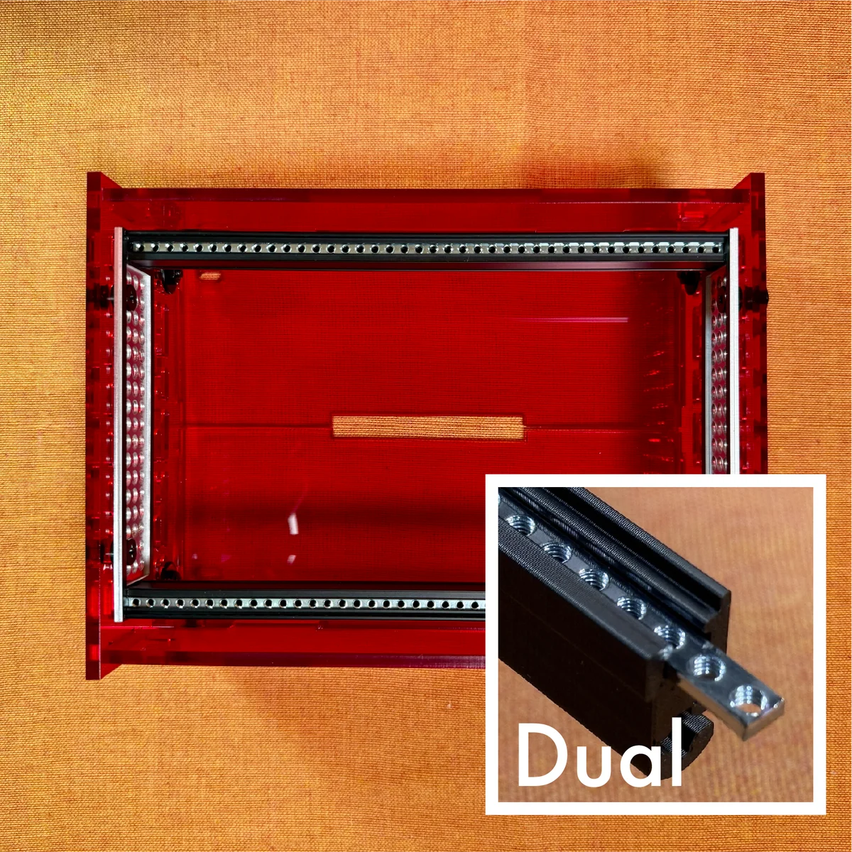 zudo-block-40 Red-Dual