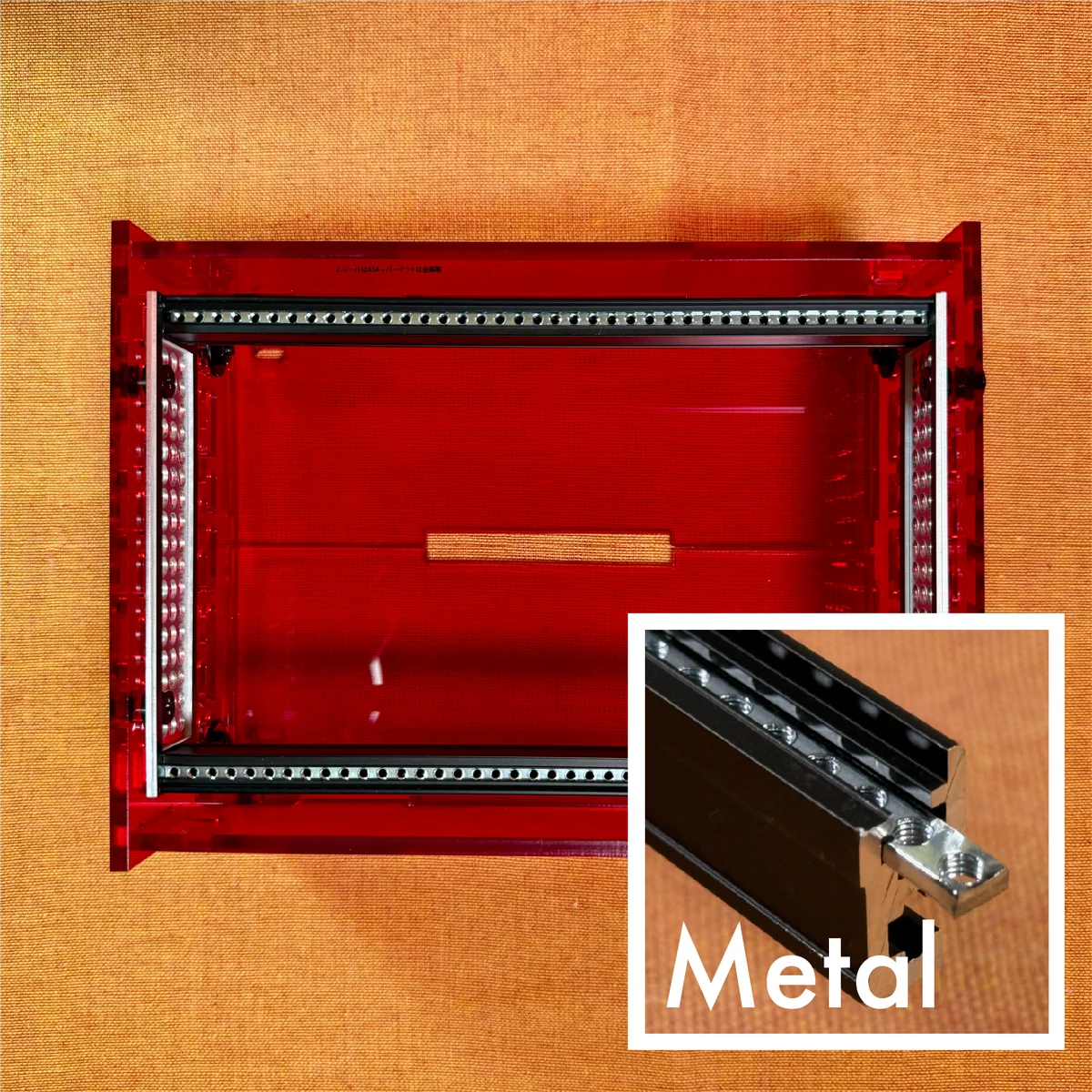 zudo-block-40 Red-Metal