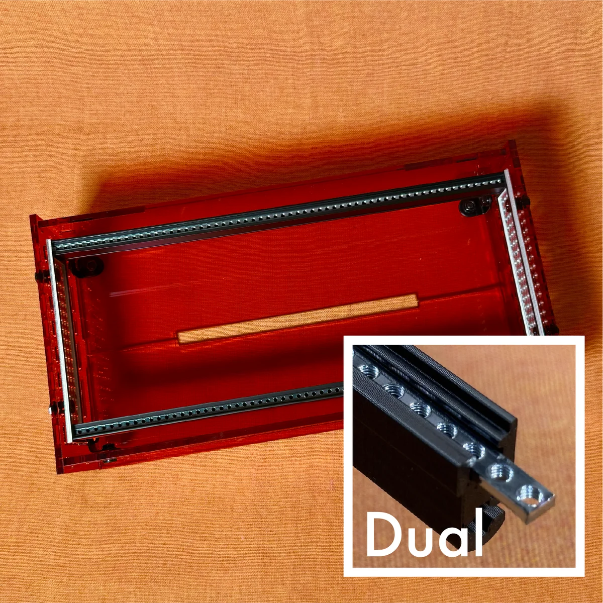zudo-block-60 Red-Dual