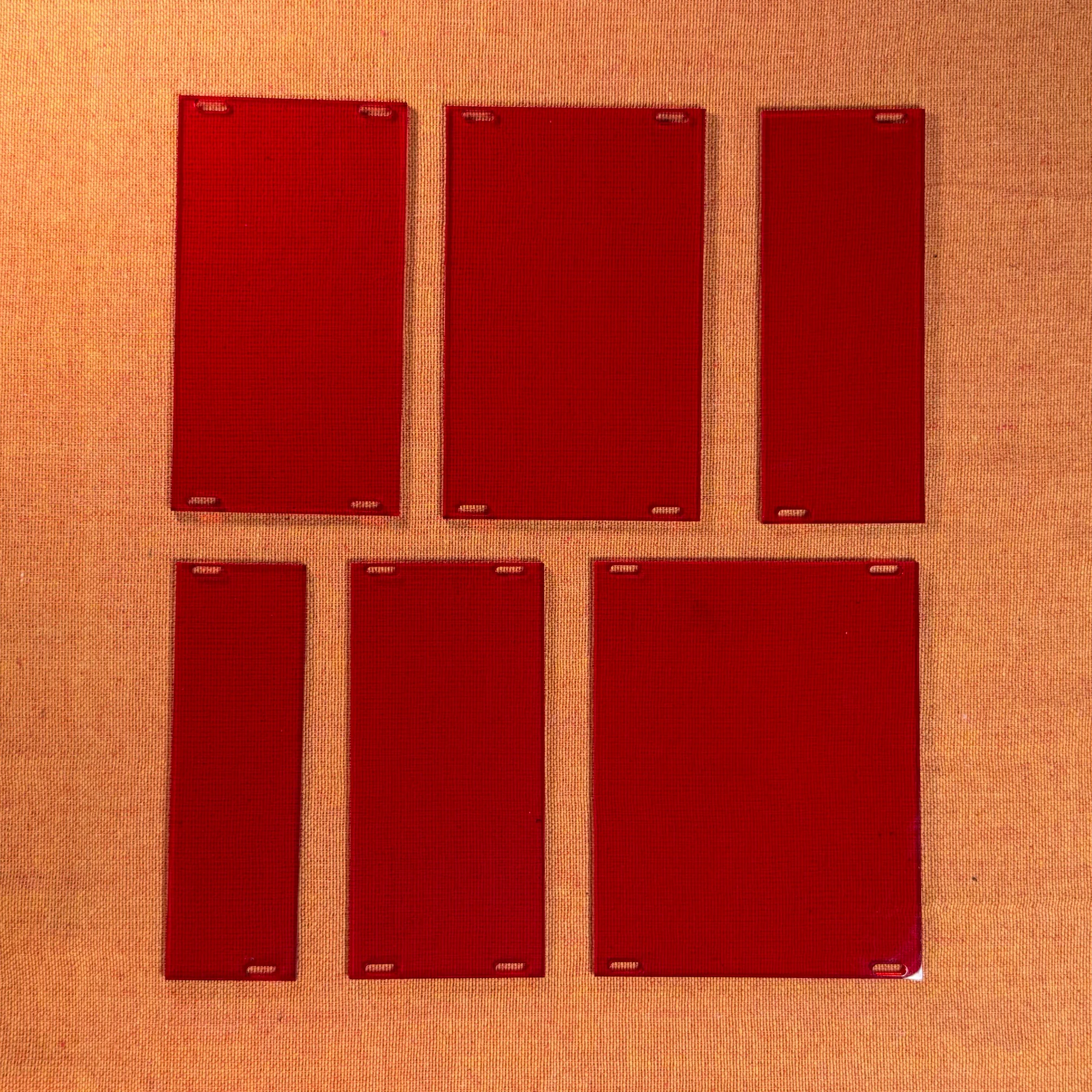 ブランクパネル: Iromihon-ACR Red-L